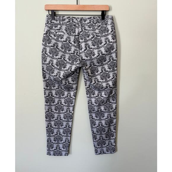 Cartonnier Anthropologie Printed Charlie Ankle Pants Size 4 - Picture 5 of 10